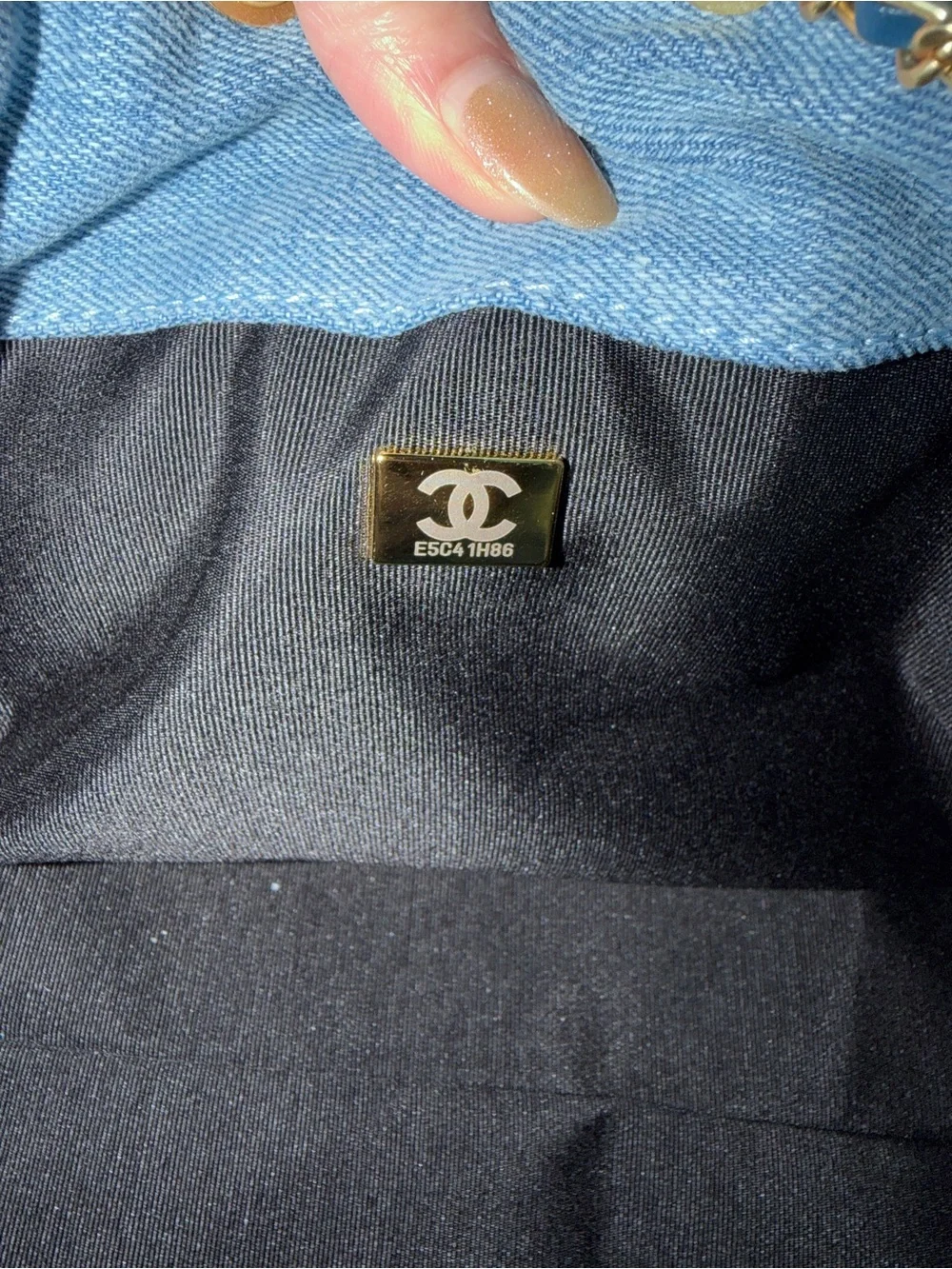 Chanel 25 Denim Hobo bag